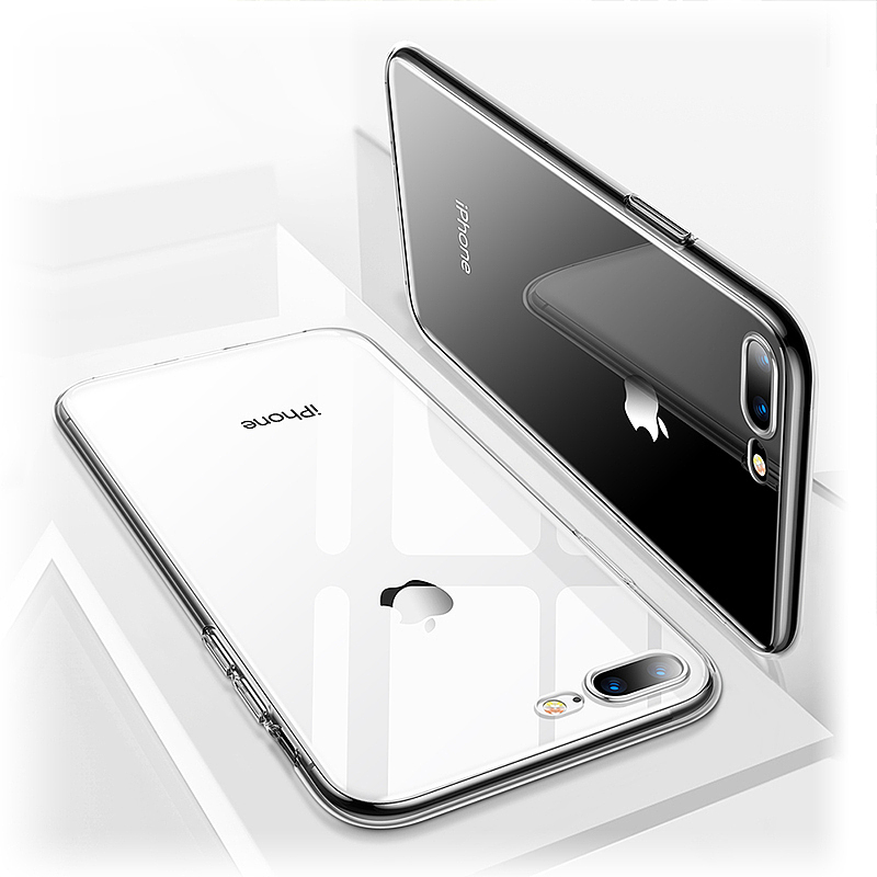 【透明壳iPhone 8P】精修-主图排版（图ZMTIyMDEwMTY0） - 电商 - 站酷设计师向上爬的小强原创素材 - 站酷ZCOOL