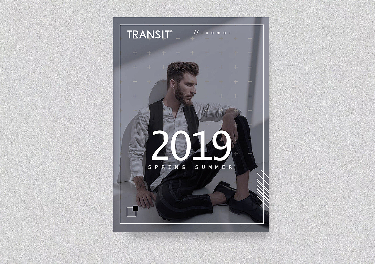 意大利品牌2019新装时装海报