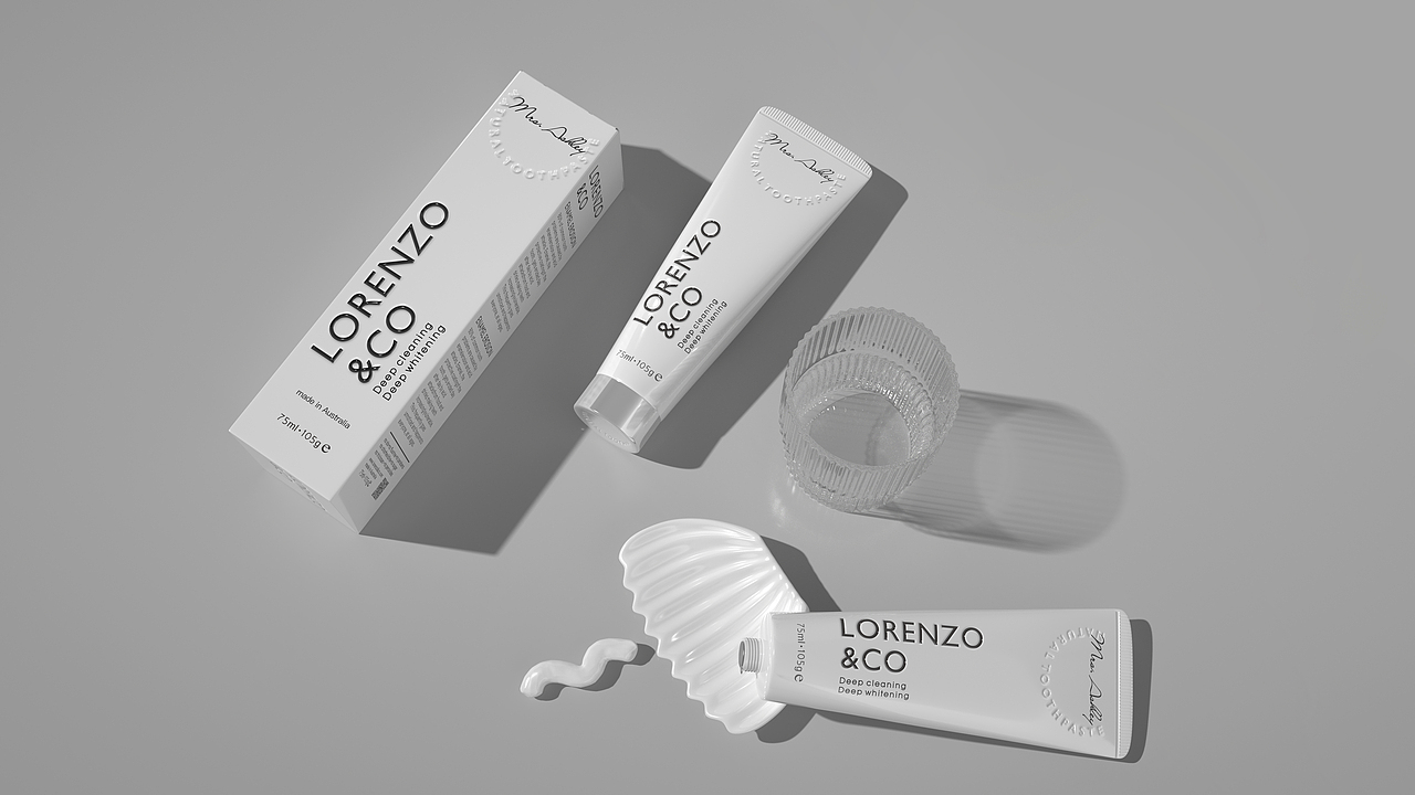 牙膏包装设计日化产品设计C4D产品建模渲染设计（图ZMzMwMzEzMTMy） - 生活用品 - 站酷设计师禧派设计SEEPACK原创素材 - 站酷ZCOOL