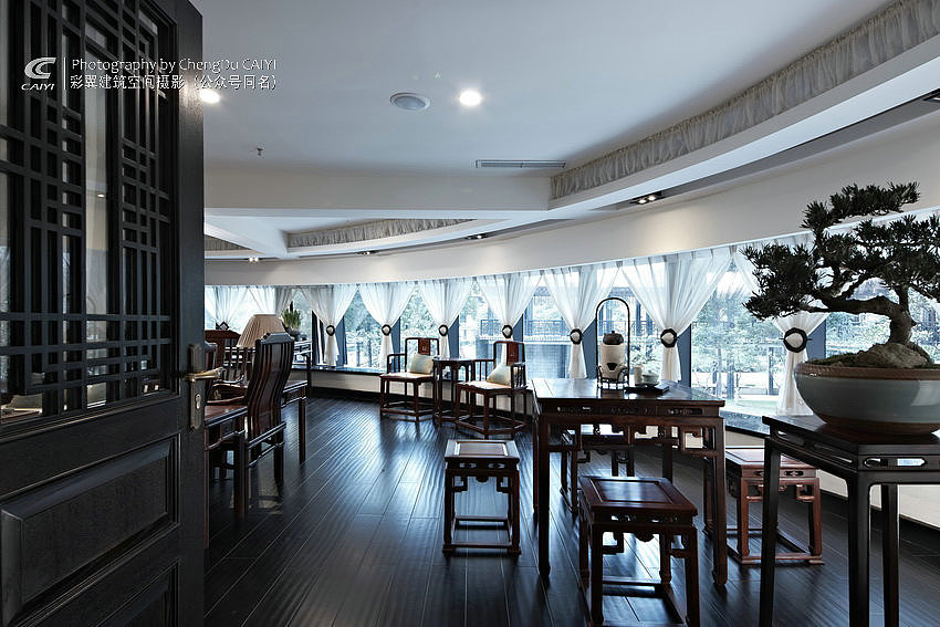 成都 / 艺和苑会所（图ZMTMxMTMzNjA0） - 环境/建筑摄影 - 站酷设计师彩翼建筑空间摄影原创素材 - 站酷ZCOOL