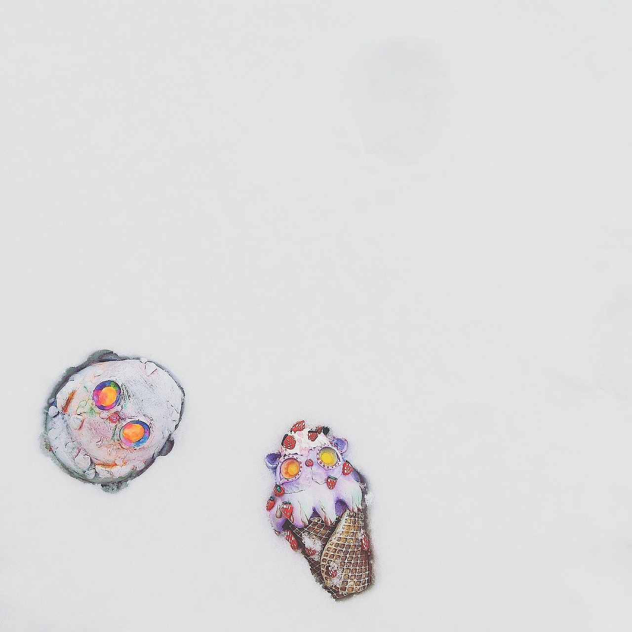 溺溺携冬日三件套祝大家新年快乐