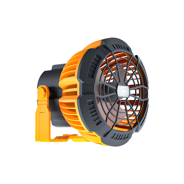 户外风扇建模渲染