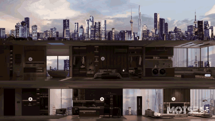 数字艺术展厅 | 海尔2023AWE全屋智慧展厅（图ZMzQxNzExODUy） - 商业空间设计 - 站酷设计师MOTSE墨子原创素材 - 站酷ZCOOL