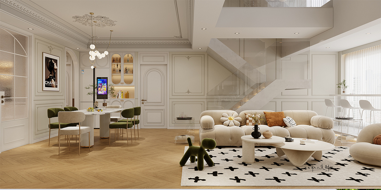 法式风格，每一处都散发着艺术的气息