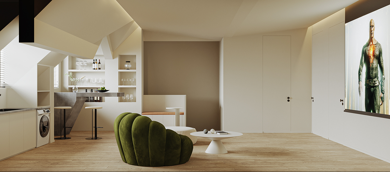 现代奶油（图ZMzI2NTI3MTgw） - 家装设计 - 站酷设计师秦沉浮原创素材 - 站酷ZCOOL