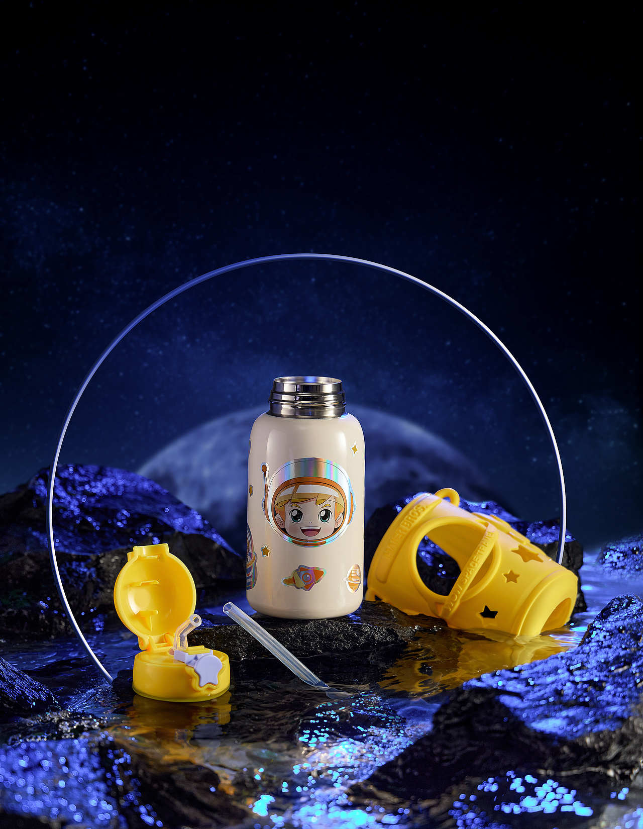 海尔兄弟儿童太空保温杯×颛孙奥