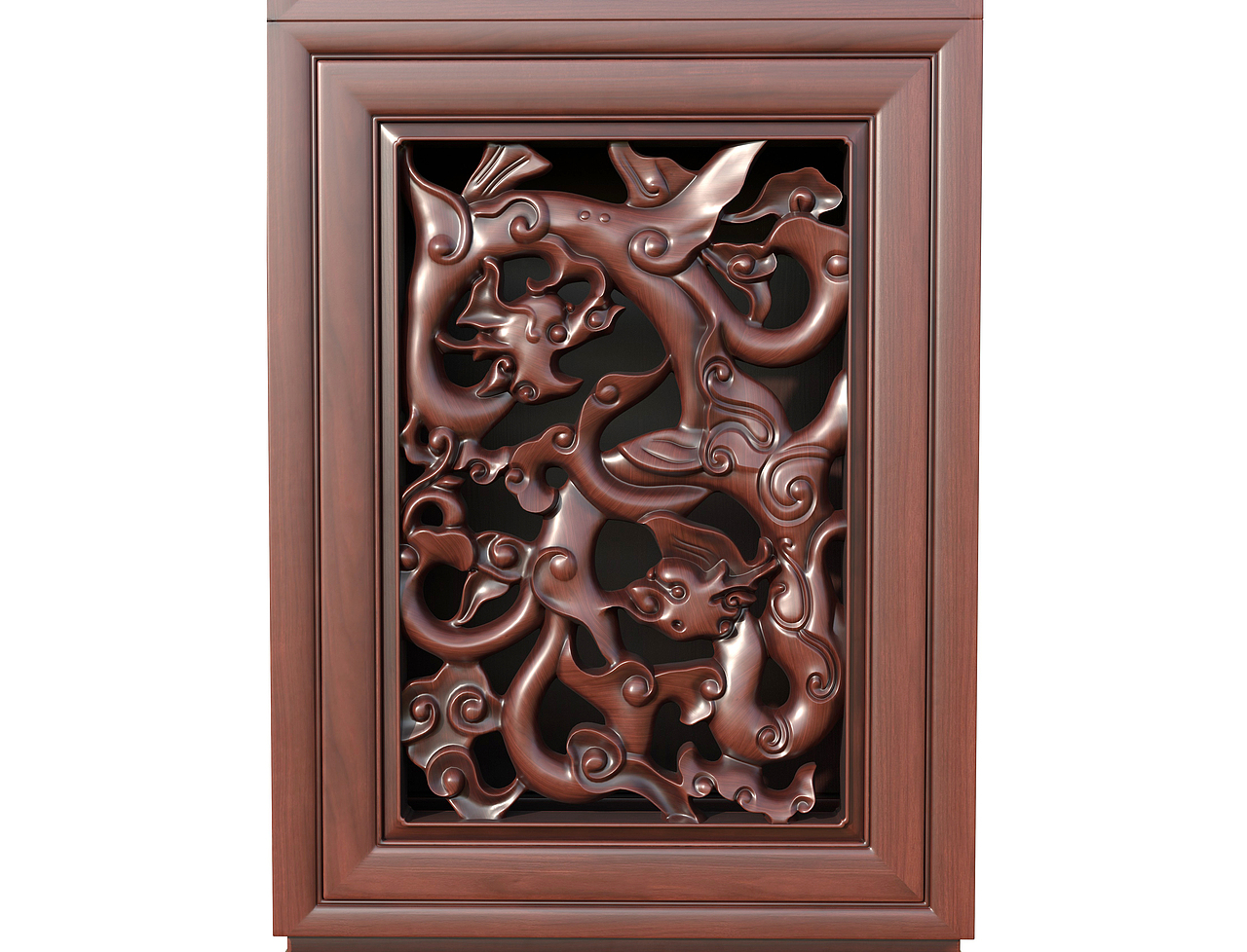 №347中式条案建模渲染教程（图ZMzQxNDEyNTA4） - 生活用品 - 站酷设计师古色谷香原创素材 - 站酷ZCOOL