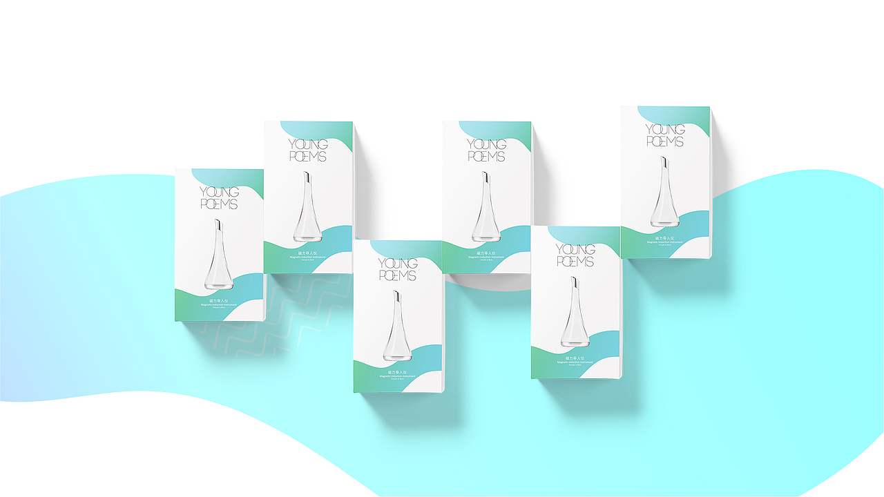 “小魔棒”磁力导入仪包装设计