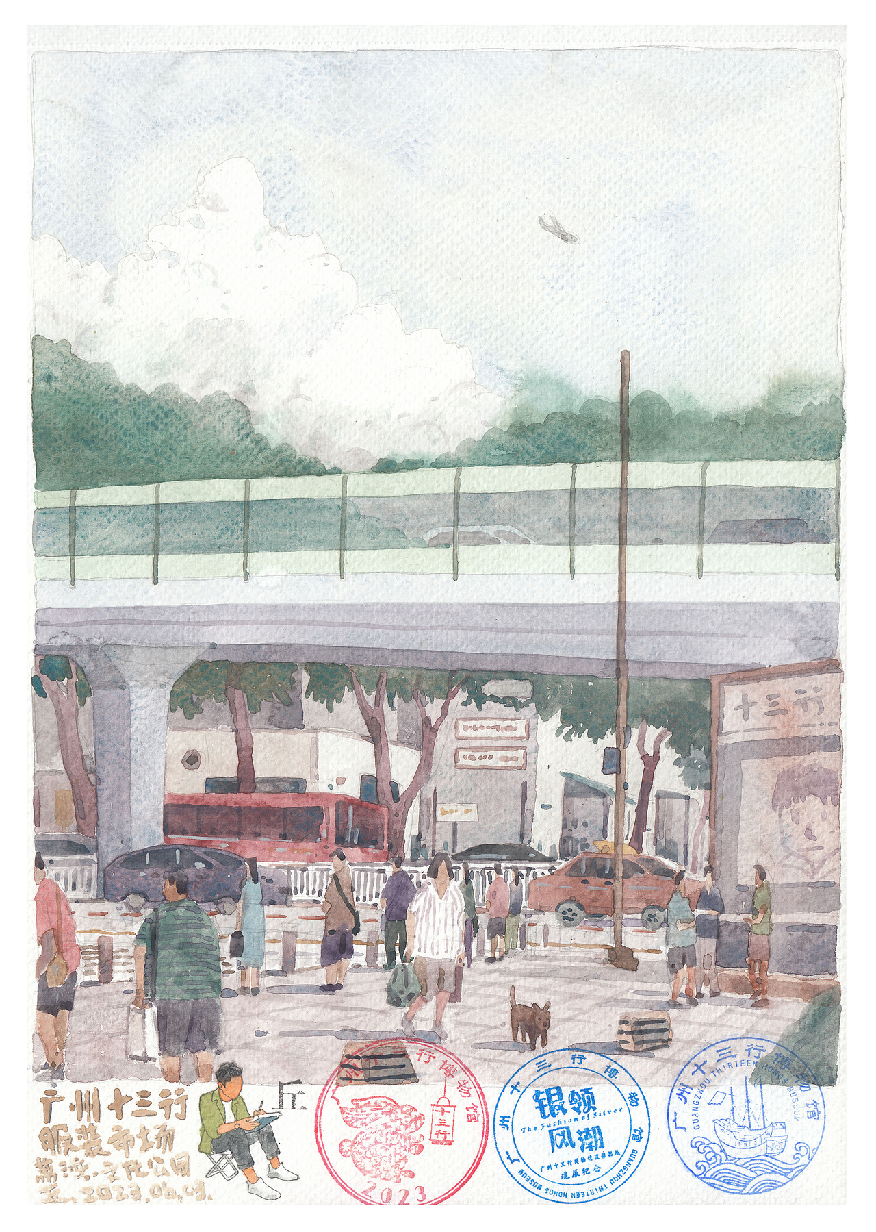 2023作品总结-节选100幅绘画作品（图ZMzU5MDEwNTM2） - 绘画 - 站酷设计师画画的陈一丘原创素材 - 站酷ZCOOL