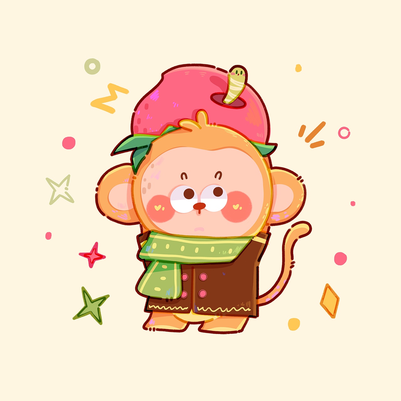 可爱十二生肖合集（图ZMzU1MjA5MTM2） - 商业插画 - 站酷设计师小迪XD原创素材 - 站酷ZCOOL