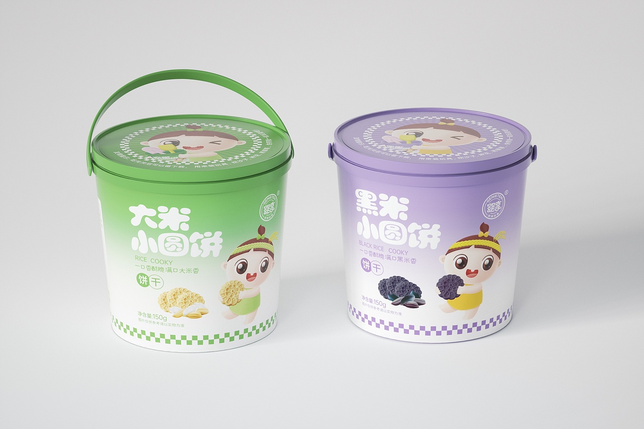 婴幼儿童饼干包装