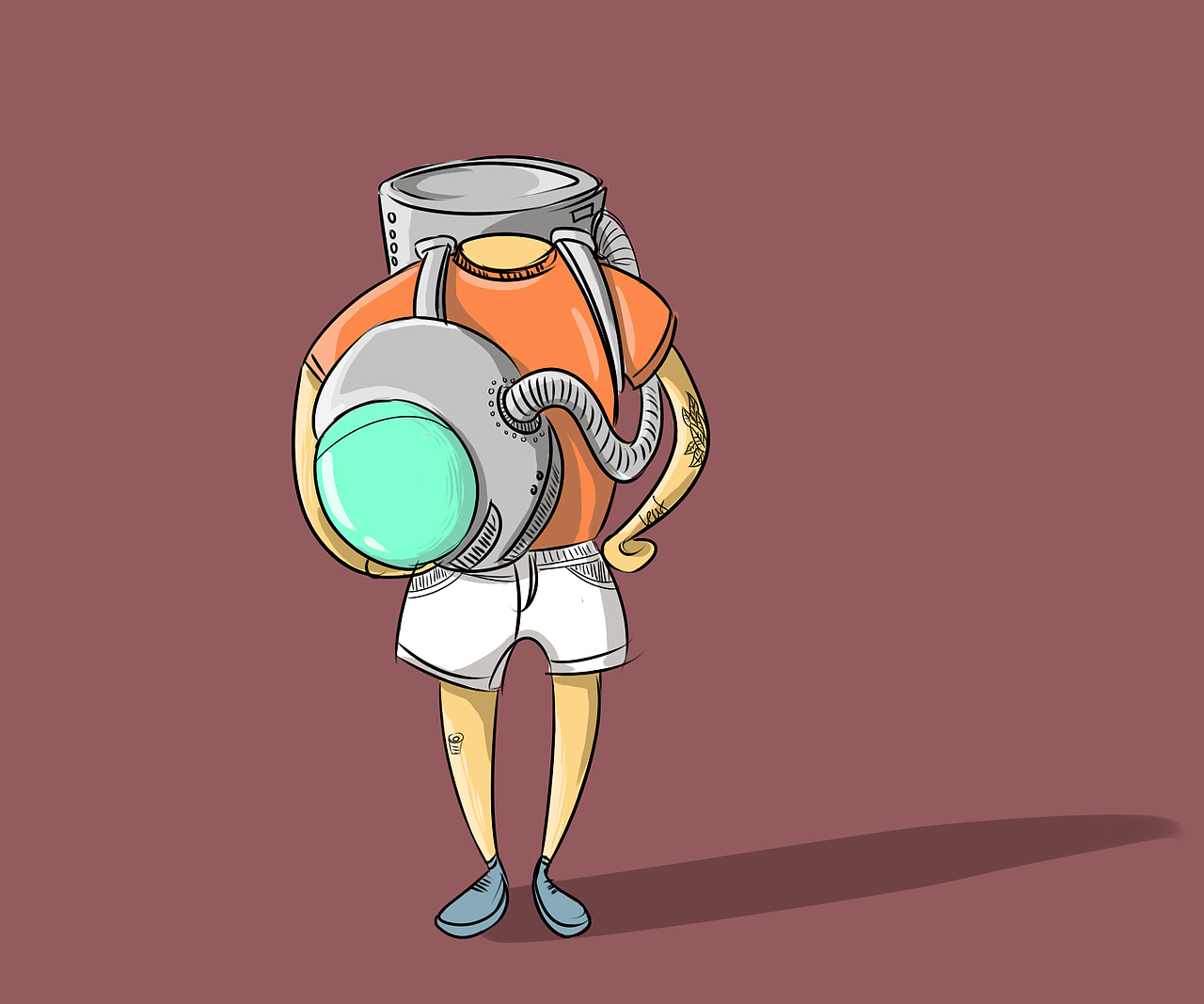 宇航员系列（图ZOTAxMDM4ODg=） - 创作习作 - 站酷设计师leaf在哪里原创素材 - 站酷ZCOOL