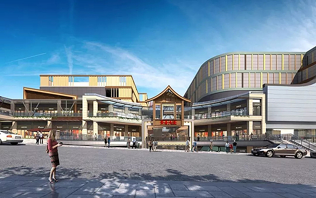 商业空间设计融入地域文化,宝鸡吾悦广场以全新姿态破茧成蝶