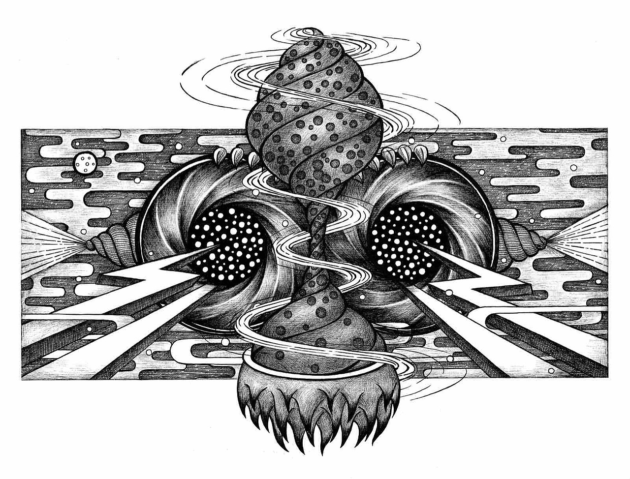 注目（图ZMTI4MTgzMDQ0） - 艺术插画 - 站酷设计师四美泥原创素材 - 站酷ZCOOL