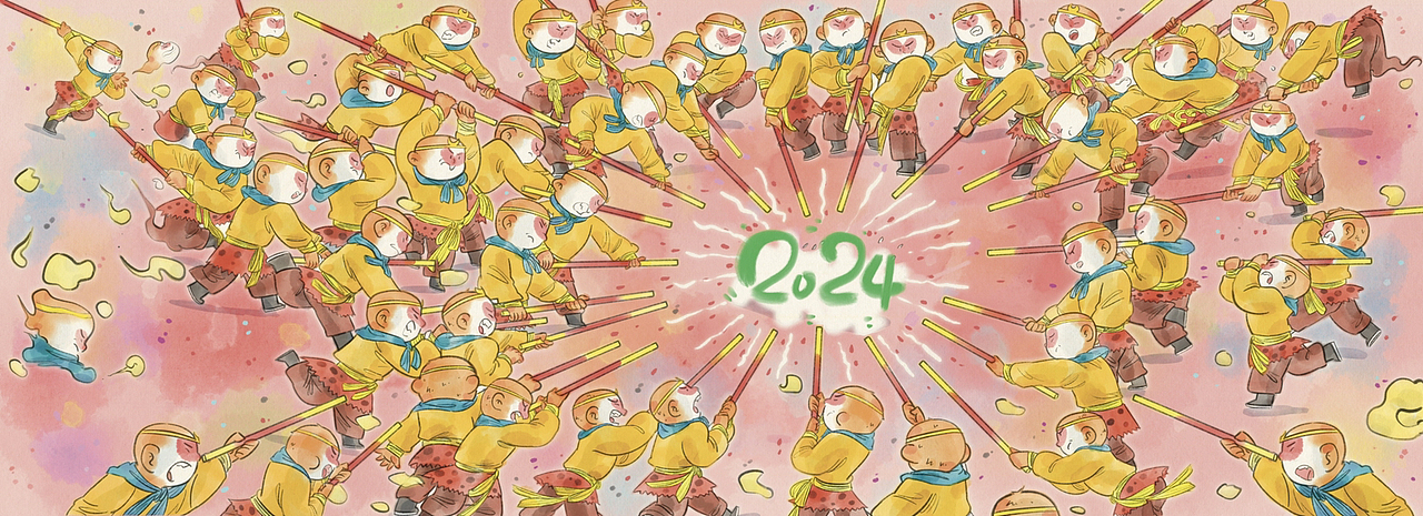 这个国风绘本画风太好看了吧