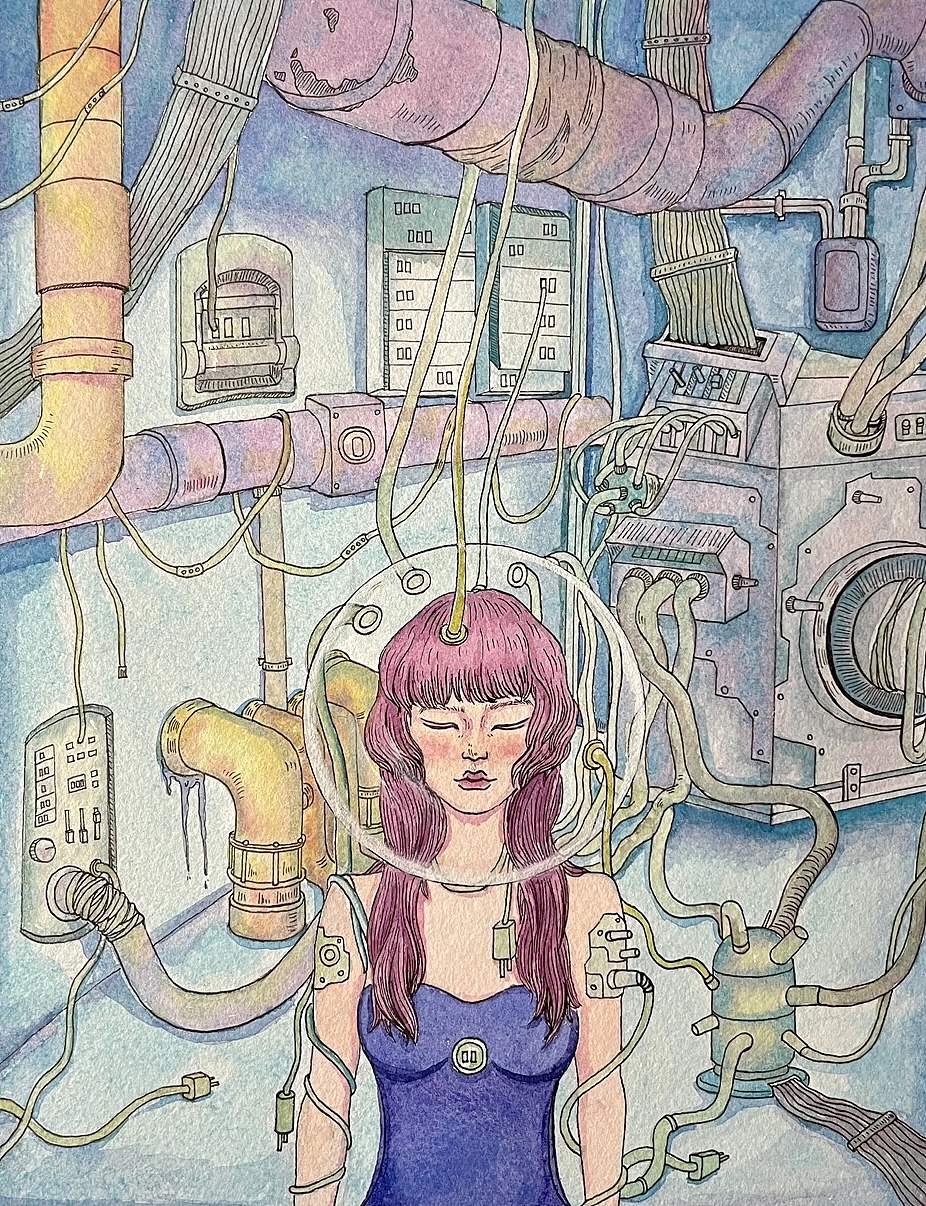 插画水彩|非连接