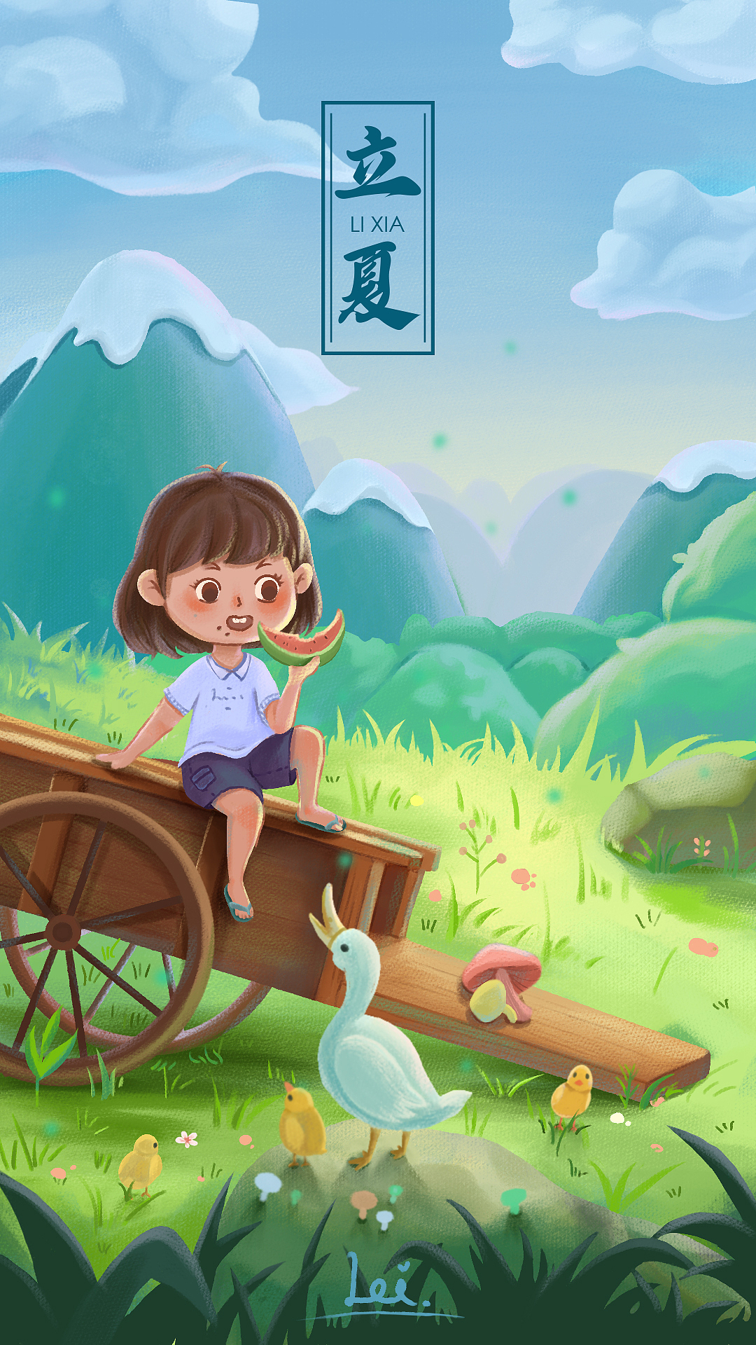 二十四节气（图ZMjY4NzIxMjQw） - 商业插画 - 站酷设计师插画师肋骨原创素材 - 站酷ZCOOL