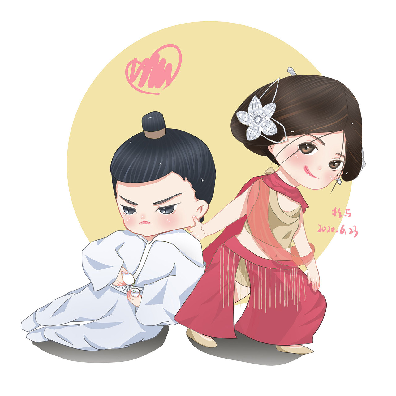 传闻中的陈芊芊和小丁