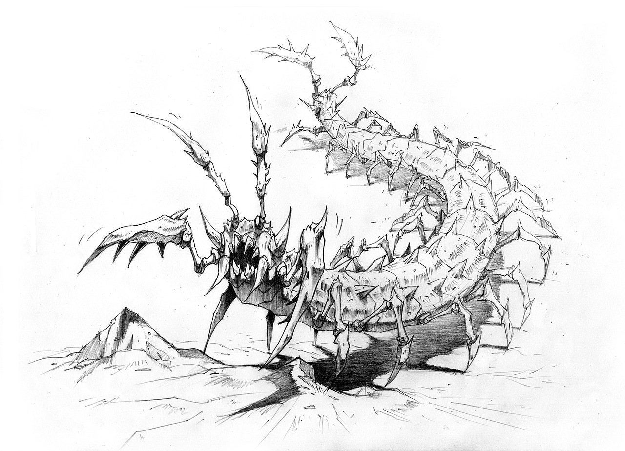 整理了一下之前在玩具公司的一些线稿!