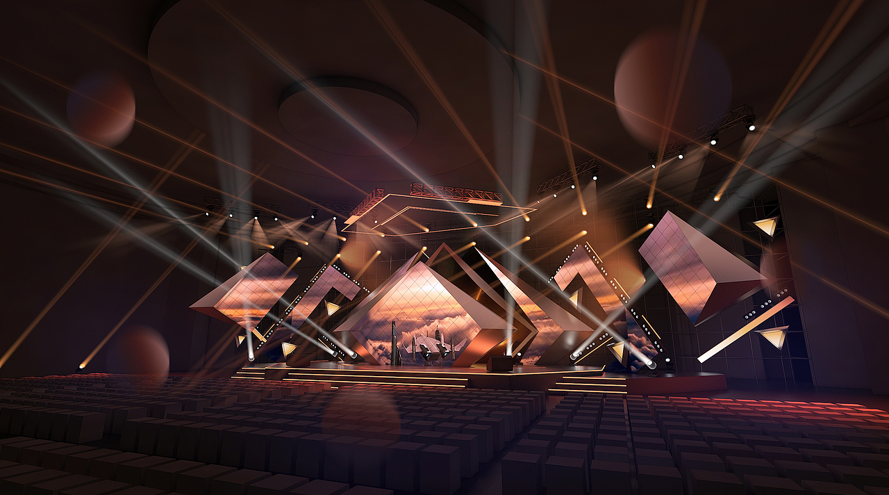 AE年会（图ZMjUxNTUzMzM2） - 舞台美术 - 站酷设计师康南connan原创素材 - 站酷ZCOOL