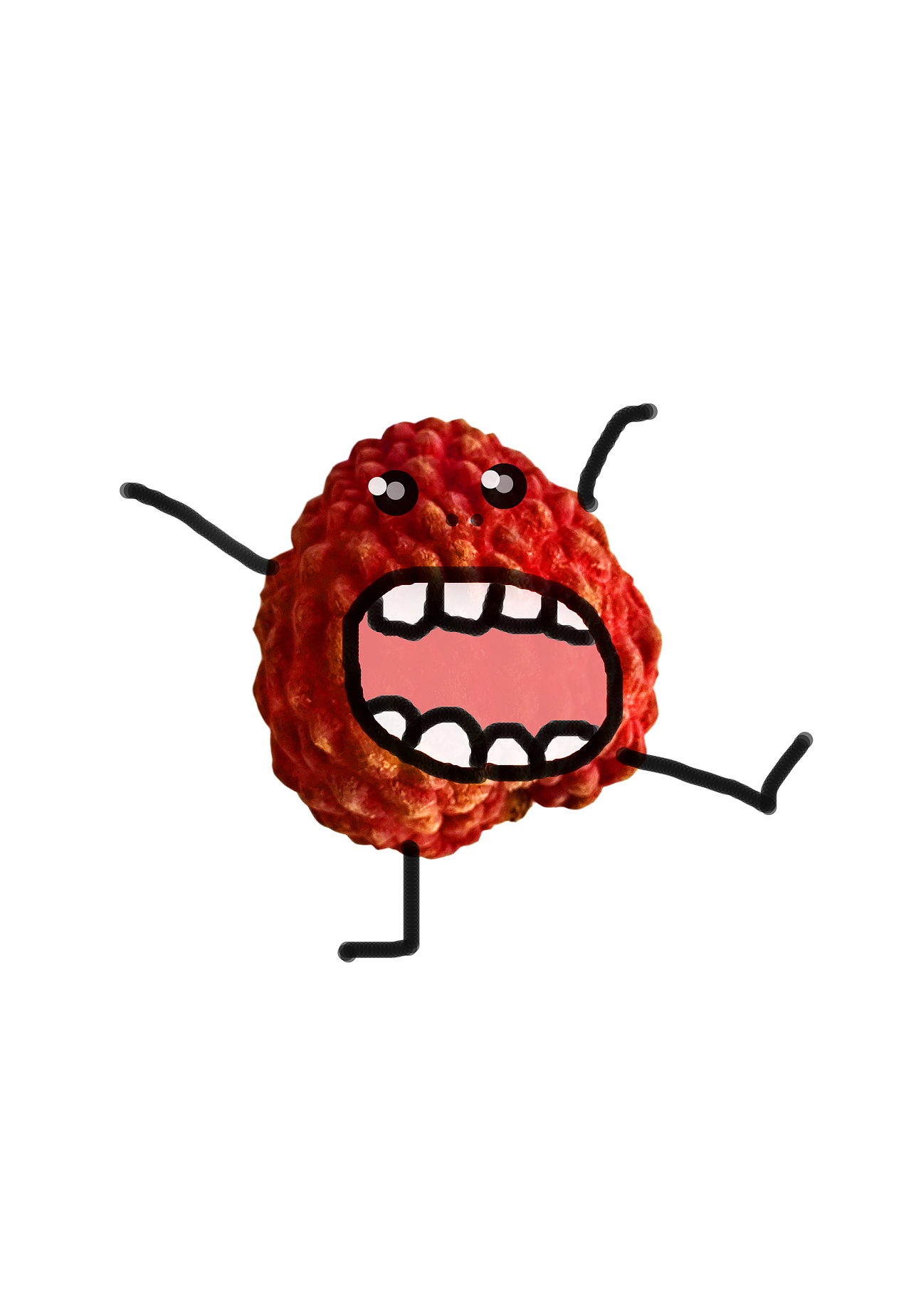 午休时活跃的荔枝