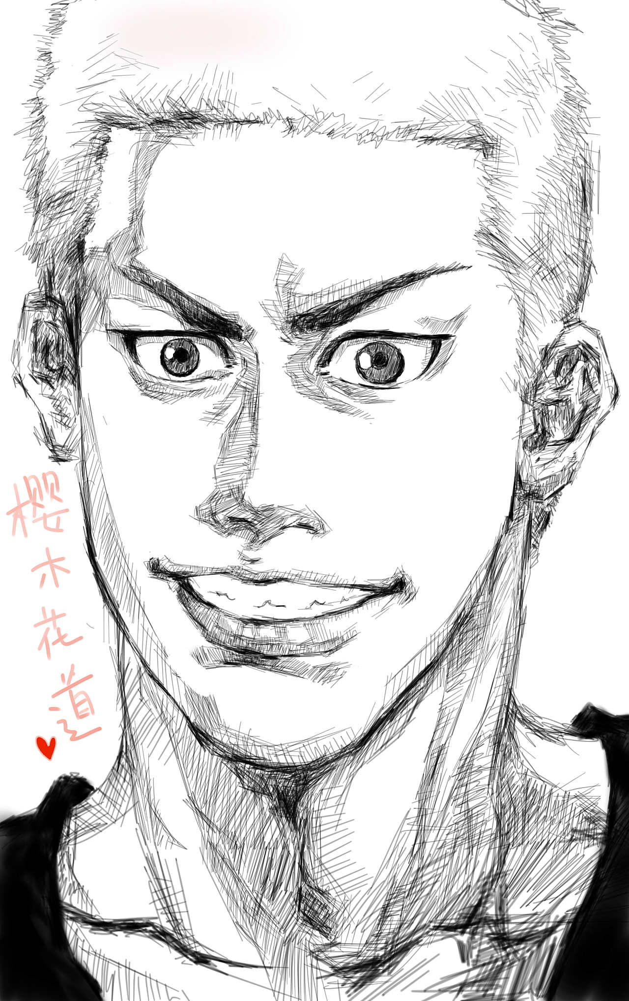 灌篮高手|动漫|肖像漫画|ROCKLEE_YO - 原创