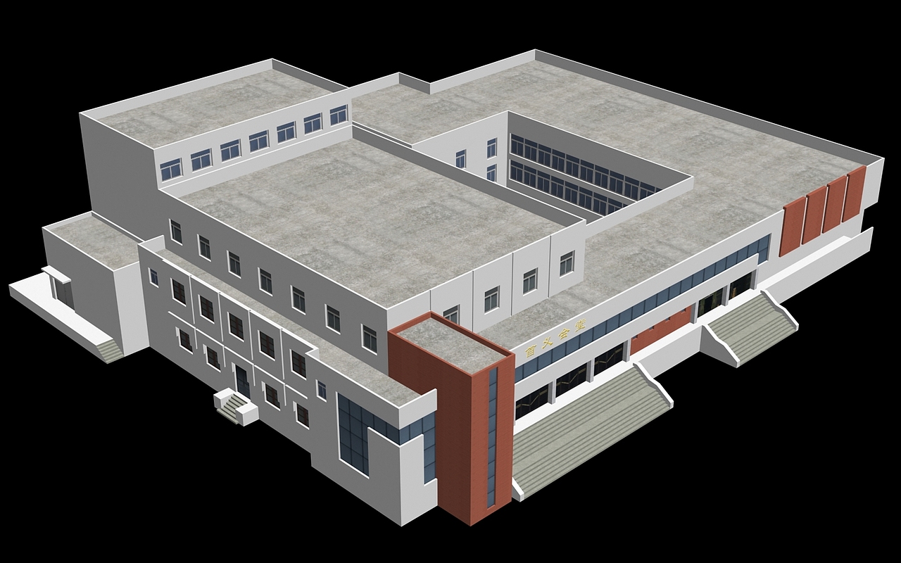 3ds max建筑模型|三维|建筑/空间|athelse7_原创作品-站酷zcool