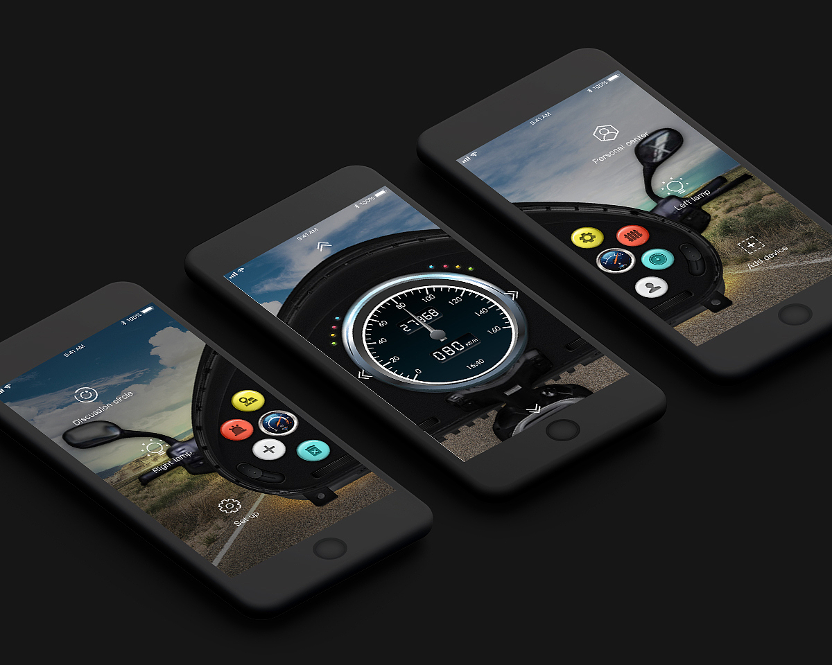 GPS项目(三个app+后台)（图ZMTM4MTA1NDEy） - APP界面 - 站酷设计师MOMOUI原创素材 - 站酷ZCOOL