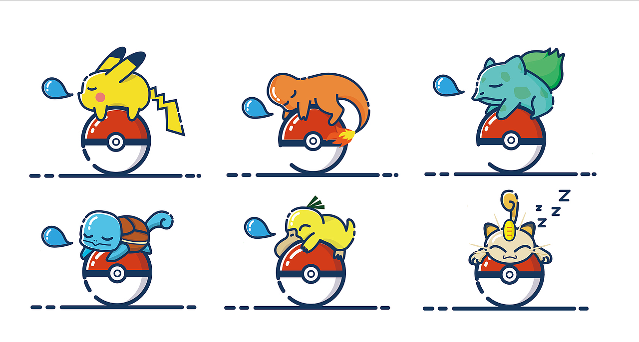 神奇宝贝图标（图ZODEwMjc0NTI=） - 图标 - 站酷设计师comfort500原创素材 - 站酷ZCOOL