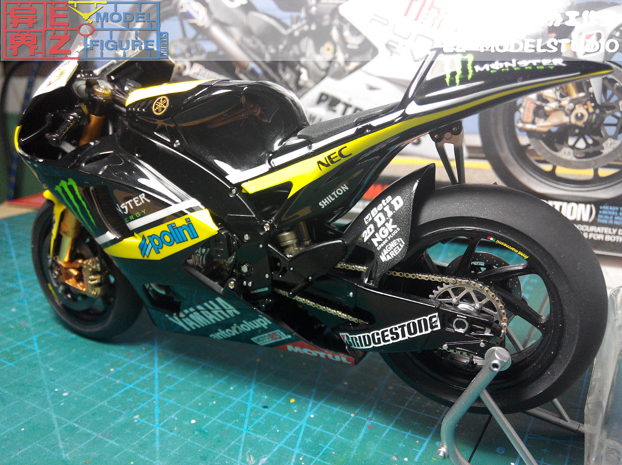 田宫1:12雅马哈yzr02m10202gp摩托车|手工艺|手办/模玩|异界坑
