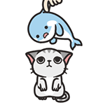 猫小爷和虎小鲸微信表情（图ZNTI4NDc2MTI=） - 网络表情 - 站酷设计师ikutabb原创素材 - 站酷ZCOOL