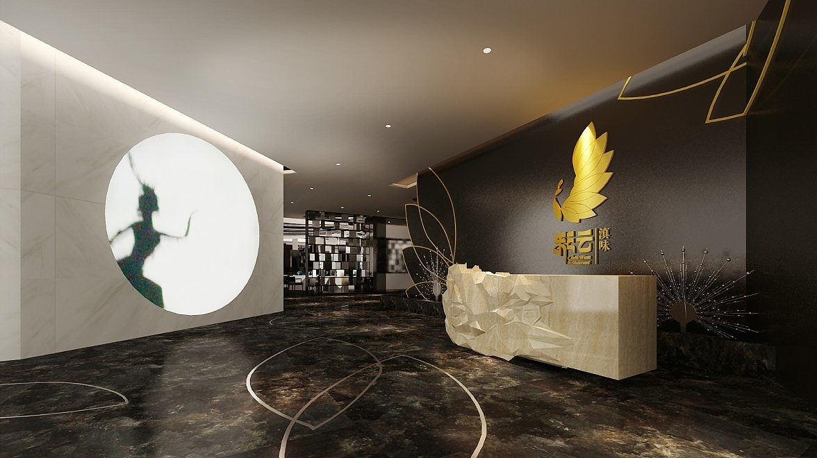 彩云餐厅丨贵阳料理店装修设计（图ZMTIzNTA0MDAw） - 家装设计 - 站酷设计师四川筑格装饰原创素材 - 站酷ZCOOL