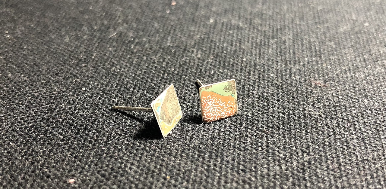 螺钿、蛋壳耳钉（图ZMTE4MjI2MTI0） - 首饰设计 - 站酷设计师HallooGuiz11原创素材 - 站酷ZCOOL