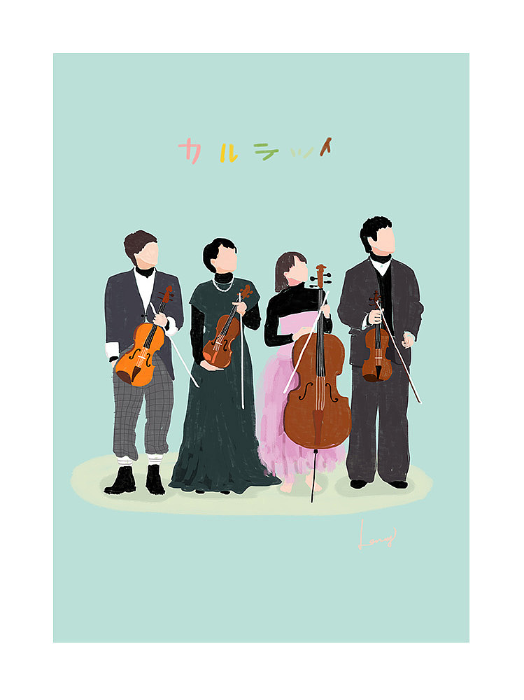 4月的画（图ZNzg0NjA5NjA=） - 艺术插画 - 站酷设计师lanxiaolan原创素材 - 站酷ZCOOL
