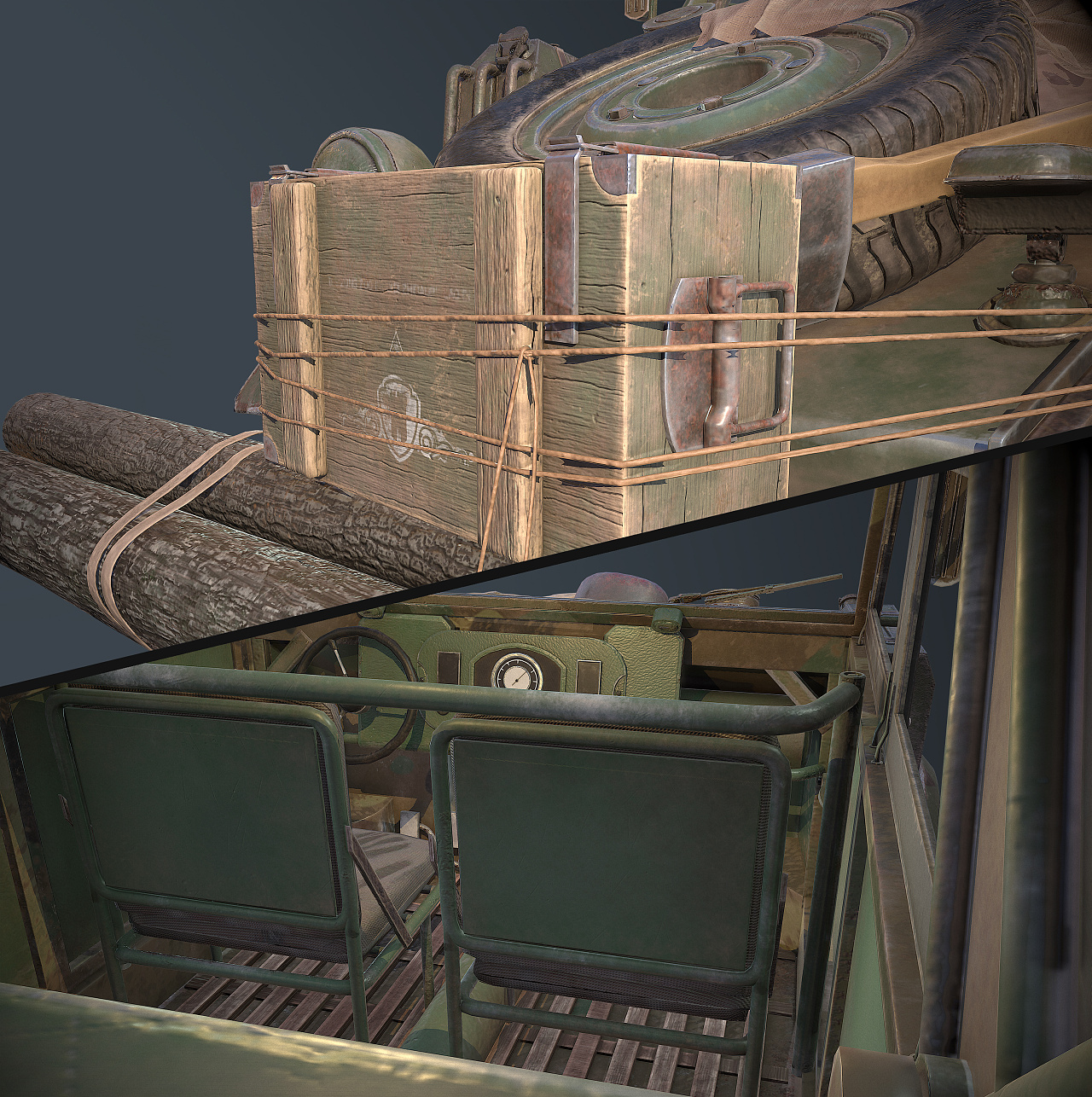 次世代影视游戏载具模型