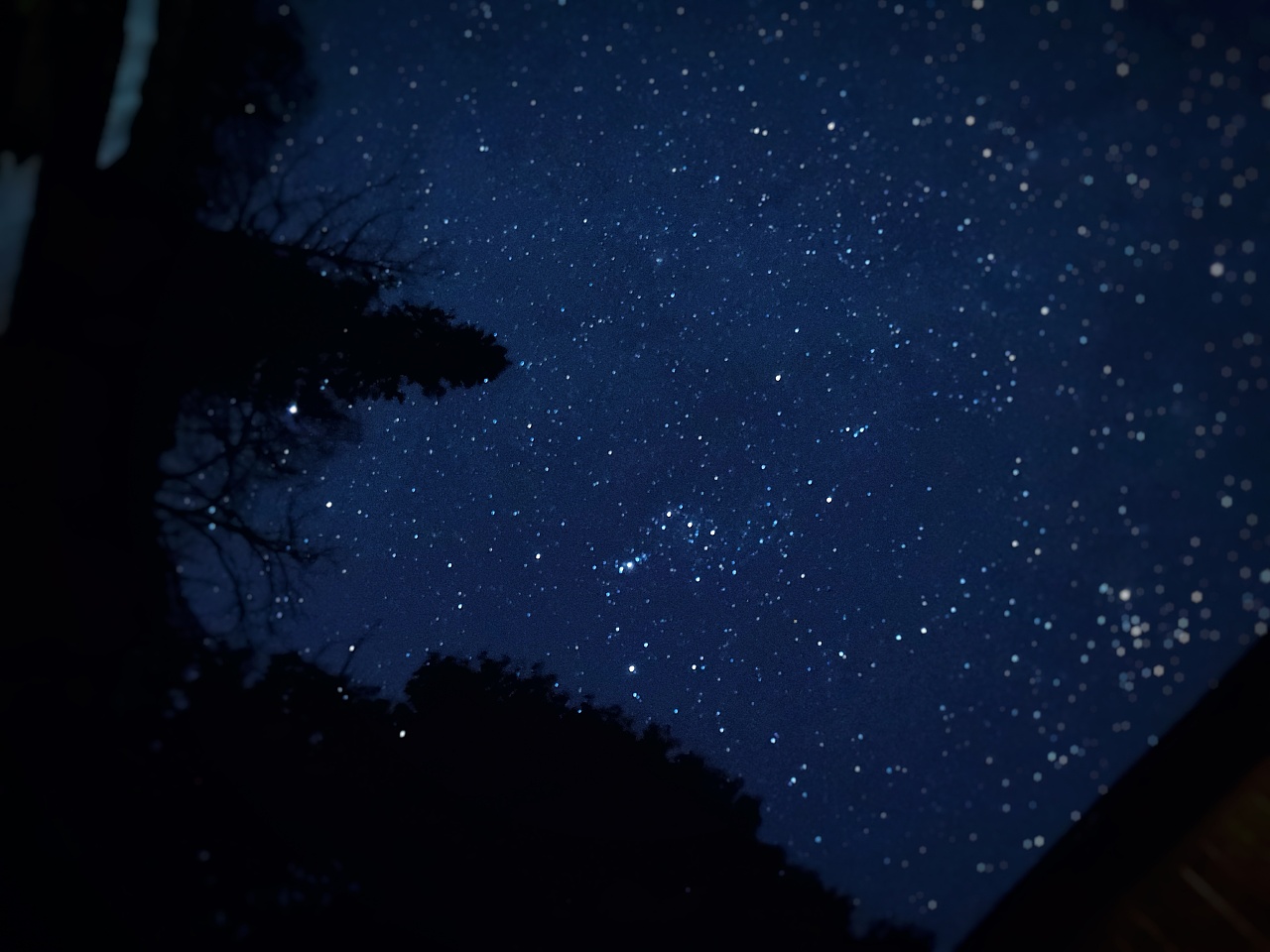 雨夜 星空