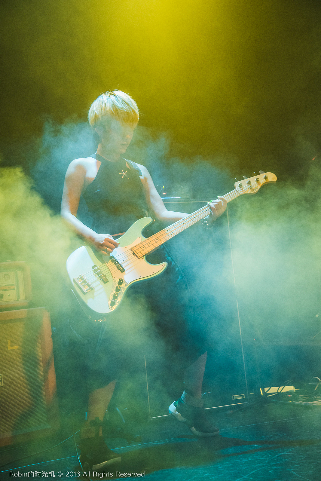 音乐现场 | 上海la cygne女子摇滚乐队 活动现场人像摄影后期