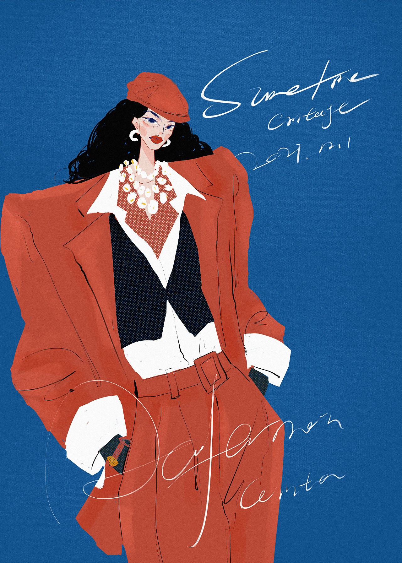 vintage|插画|新锐潮流插画|surefire_ - 原创作品 - 站酷 (zcool)