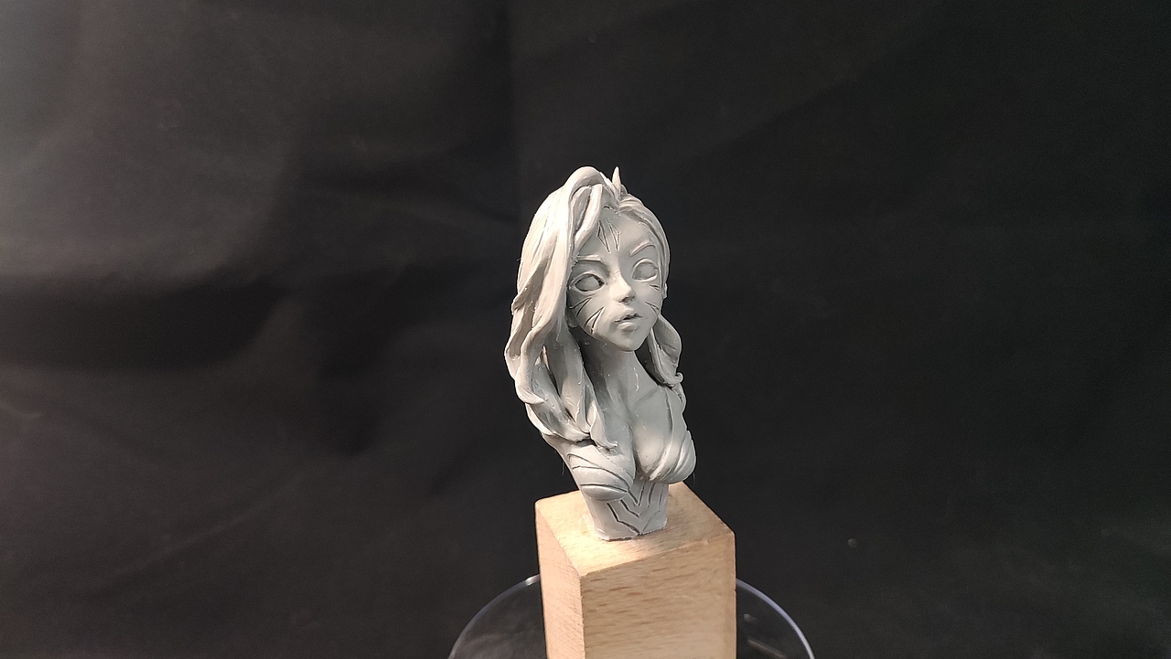 卡莎胸像制作~打卡4/156