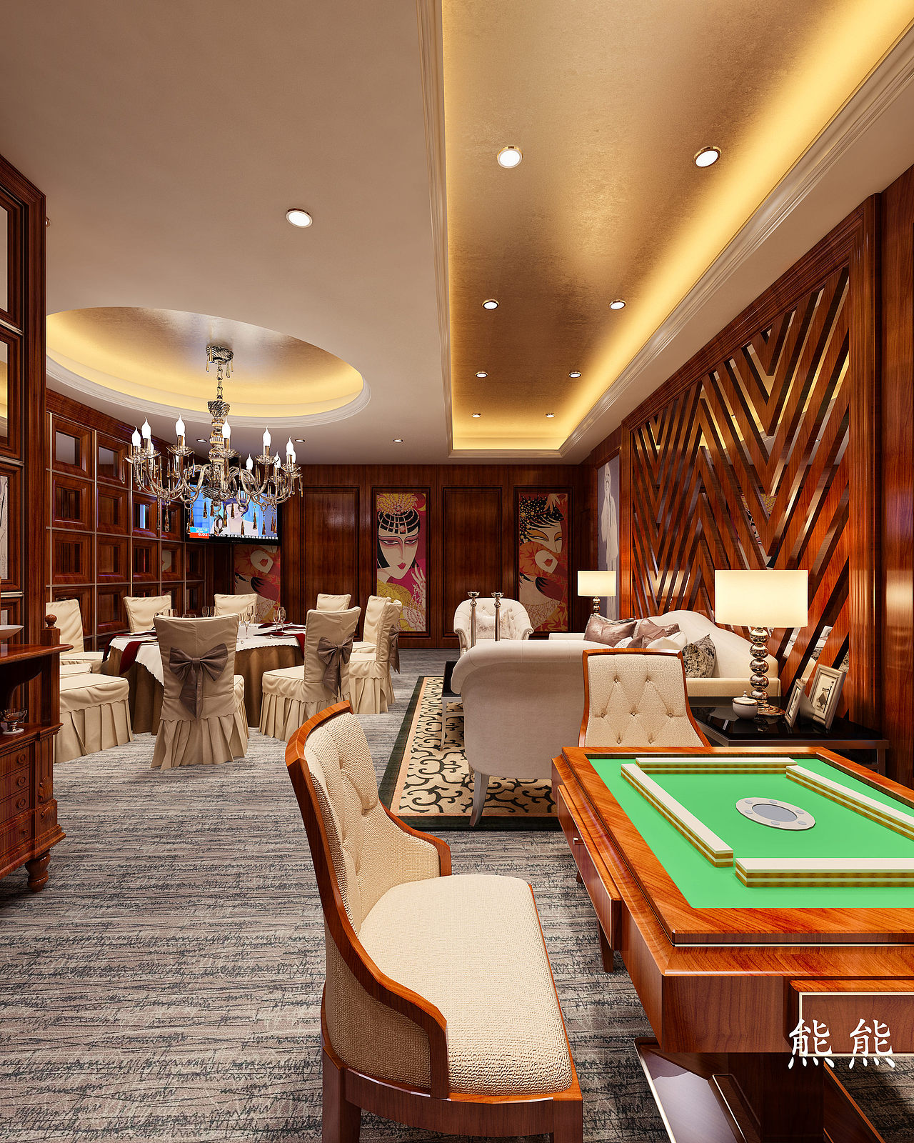 麻将室我们的最爱