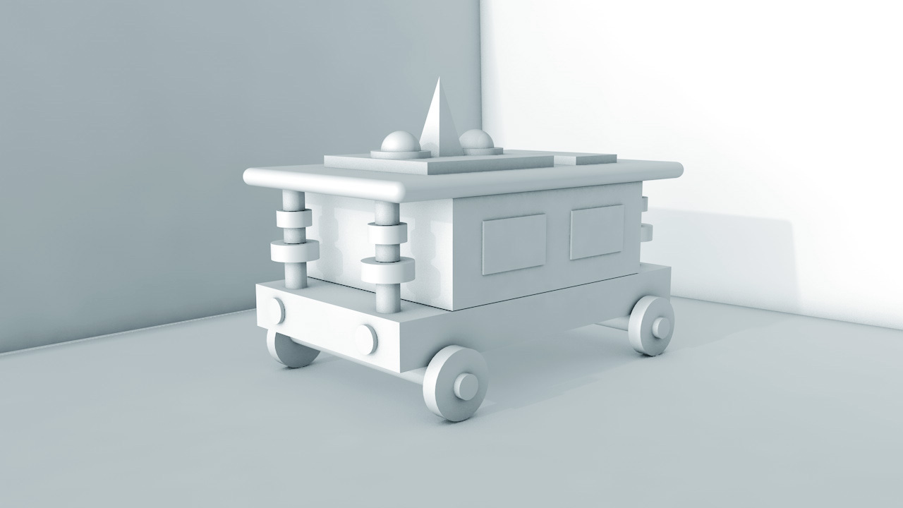 c4d几何建模基础练习