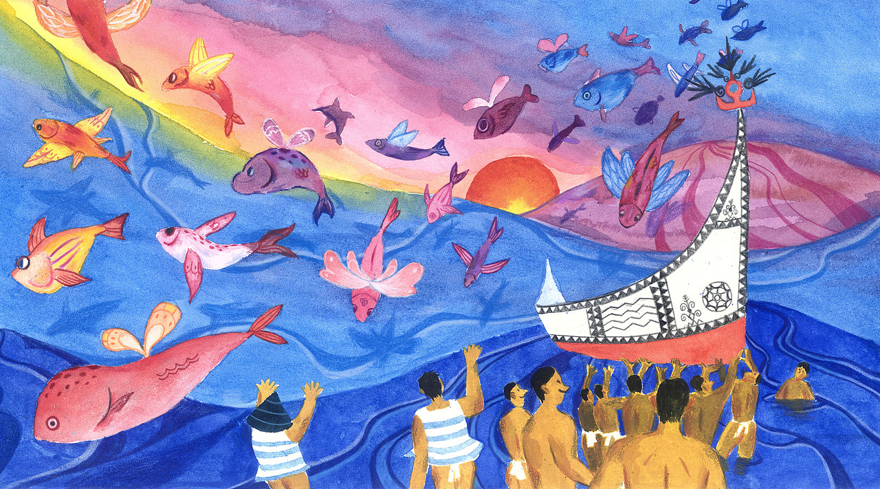 儿童绘本 | 飞鱼回来了