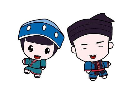 畲族卡通人物形象设计（个人主页-ZMzAxMDIzMDA=） - IP形象 - 站酷设计师卜斯原创素材 - 站酷ZCOOL