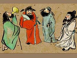 齊白石國畫人物Q版   劇場(chǎng)