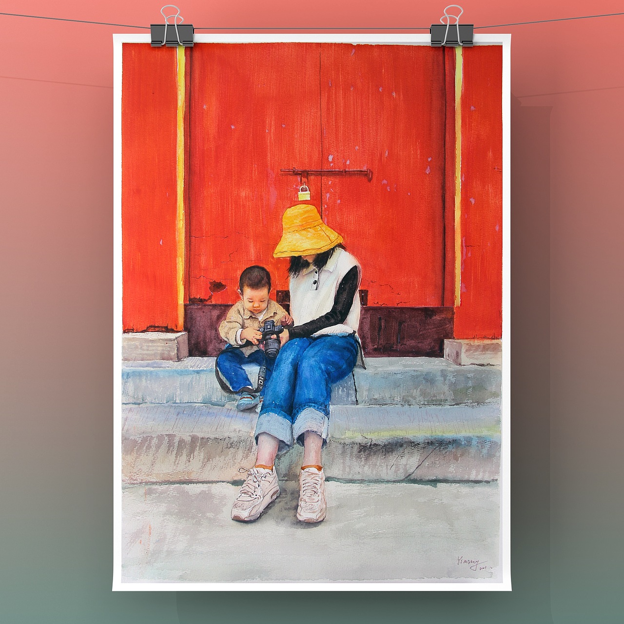 《故宫回忆》（图ZMjgwMzQxODA0） - 绘画 - 站酷设计师一鸣老师原创素材 - 站酷ZCOOL