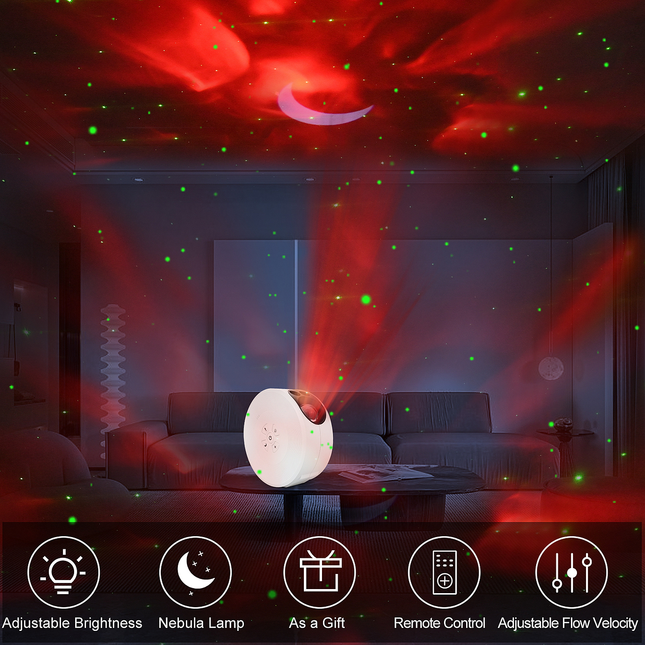 星空投影仪：月亮—亚马逊（图ZMzE3NDgyOTQ4） - 电商 - 站酷设计师伯爵cris原创素材 - 站酷ZCOOL