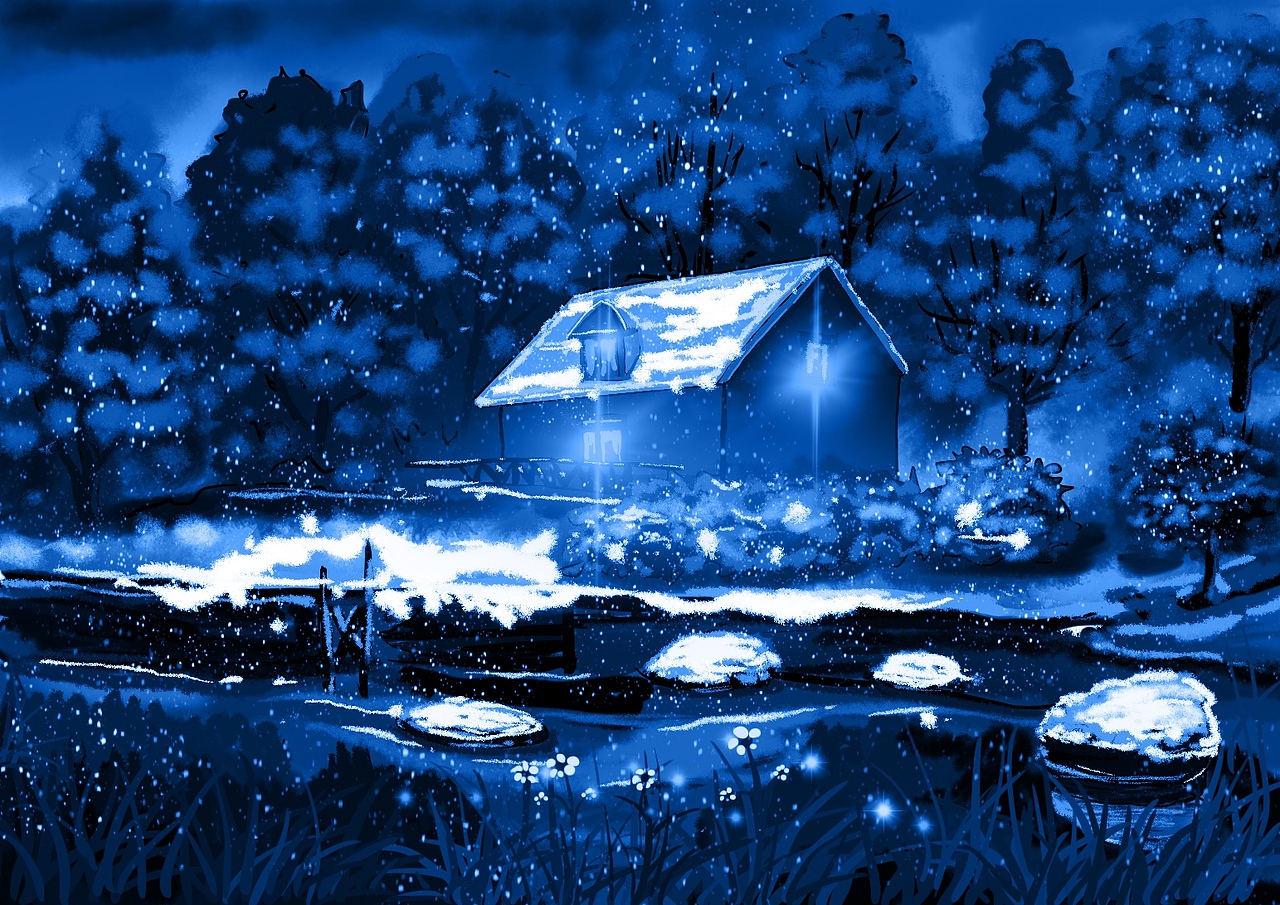 我们都有很多故事，但是这个冬天值得你驻足停留。（图ZMTg2MTY3OTE2） - 创作习作 - 站酷设计师爱画画的小飞哥原创素材 - 站酷ZCOOL