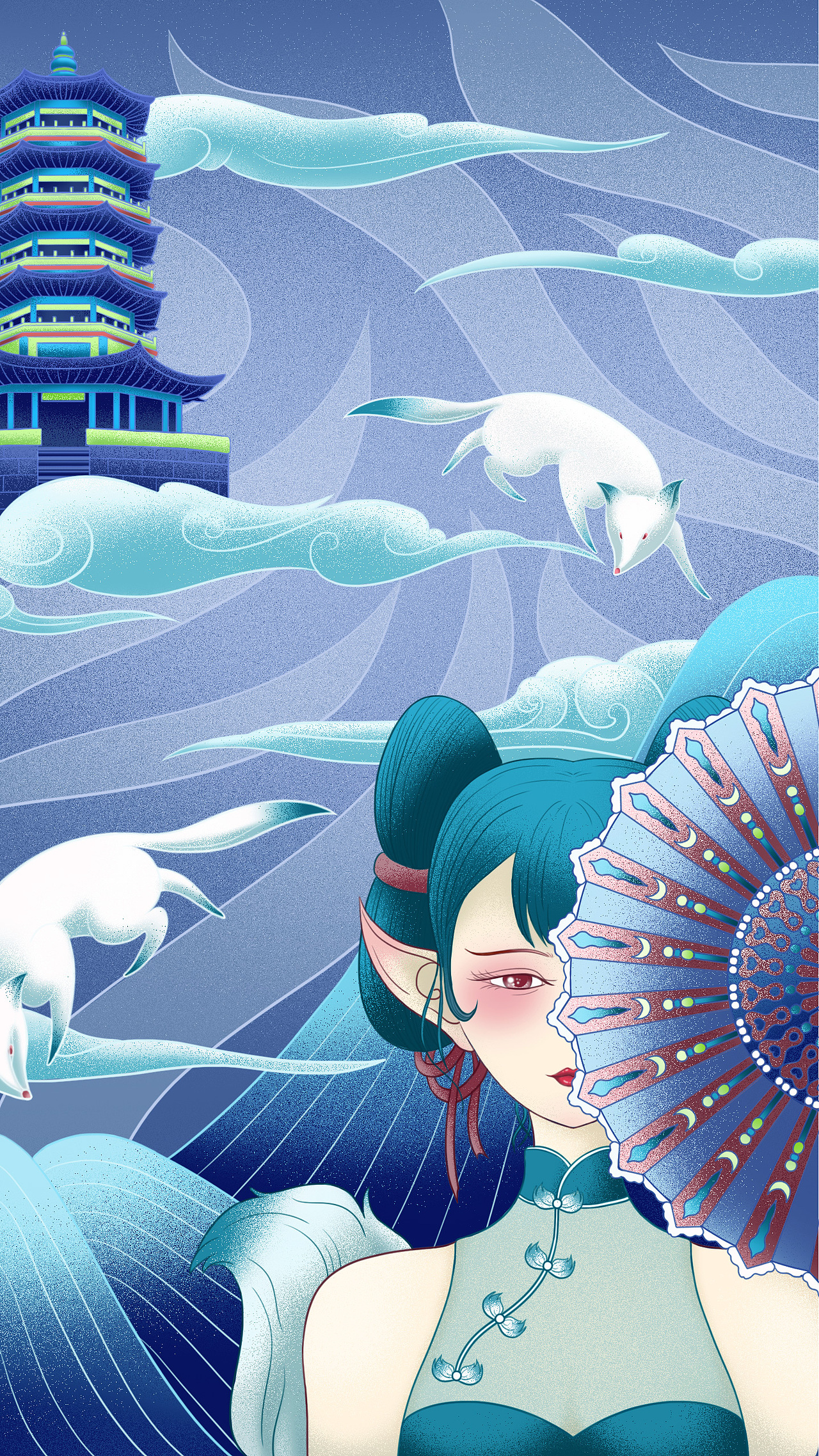 不是妖（图ZMTk2MDg0ODUy） - 商业插画 - 站酷设计师老限原创素材 - 站酷ZCOOL