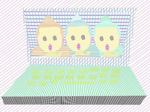 當我在家上網(wǎng)課·模仿服部一成設計（個人主頁-ZNDM2NDc2MzY=） - 海報 - 站酷設計師著名奶茶鑒定家原創(chuàng)素材 - 站酷ZCOOL