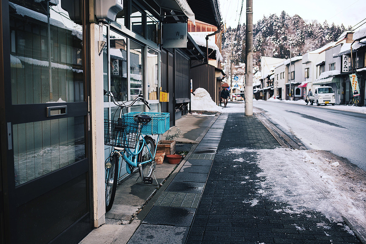 雪后的高山老街（图ZMTM3Nzg0MDc2） - 风光摄影 - 站酷设计师穆穆vintage原创素材 - 站酷ZCOOL